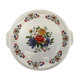 Round dish cake pie vintage flower Moulin des Loups model Derby
