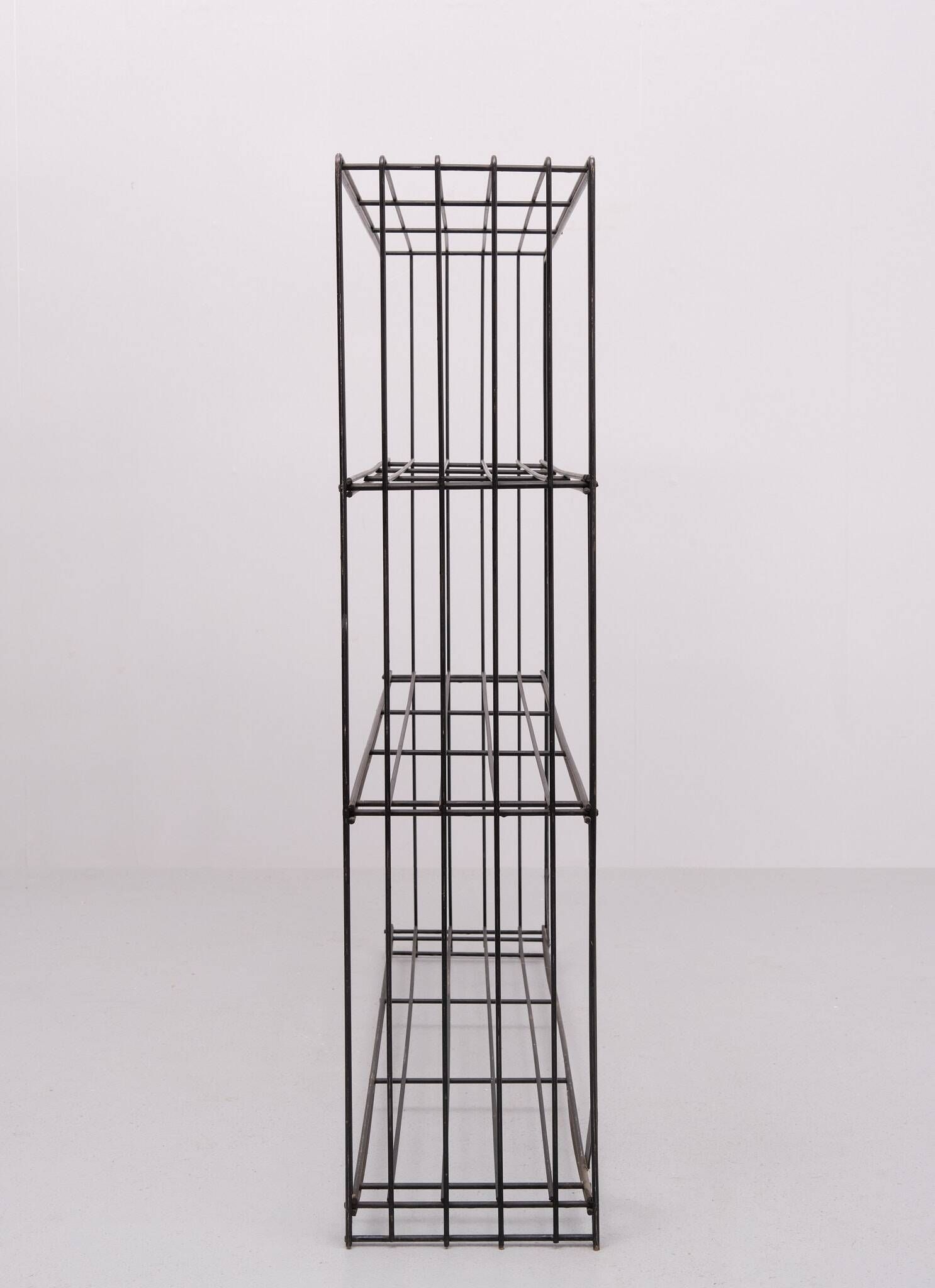 Mid-Century Minimalist "Pilastro" Shelf by Tjerk Reijenga 1950s Holland