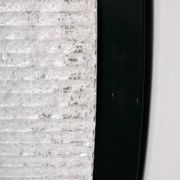 Wall light in metal and plastic