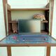 Vintage wall secretary