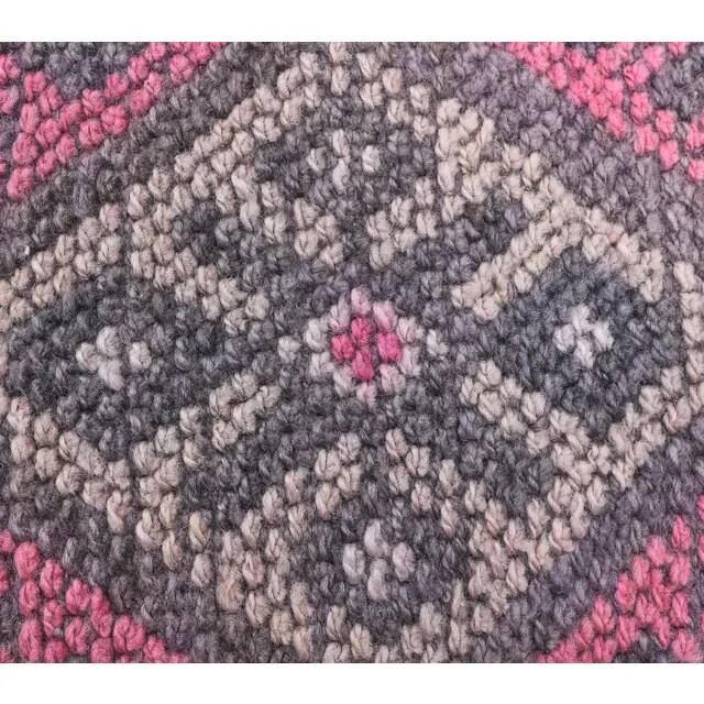Vintage Turkish hand-knotted tribal runner 80	x378