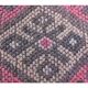 Vintage Turkish hand-knotted tribal runner 80	x378