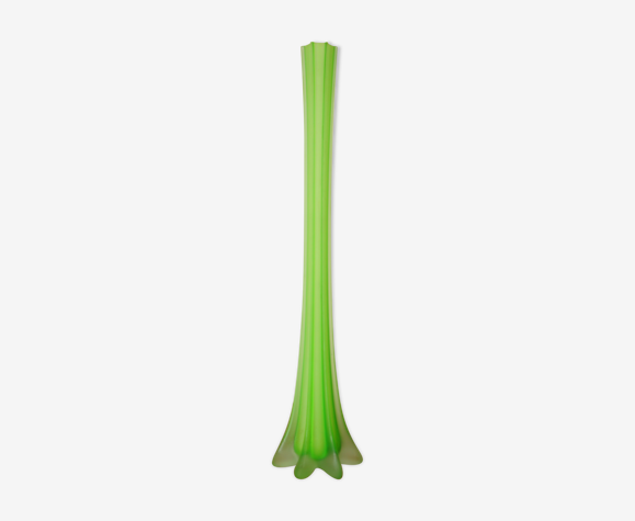 Vase soliflore en pâte de verre vintage