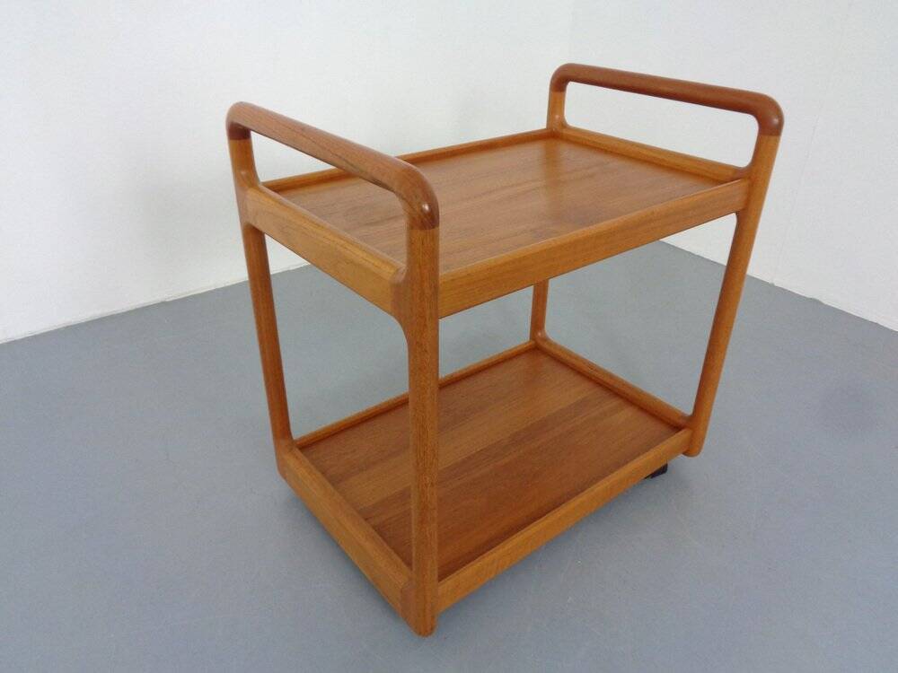Teak Tea Cart by Cado, Denmark, 1970s