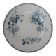 PLATE Saint Amand hamage faience old flowers ACACIA 299112
