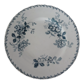 PLATE Saint Amand hamage faience old flowers ACACIA 299112