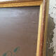Peinture à l’huile sur bois XIXème format XXL