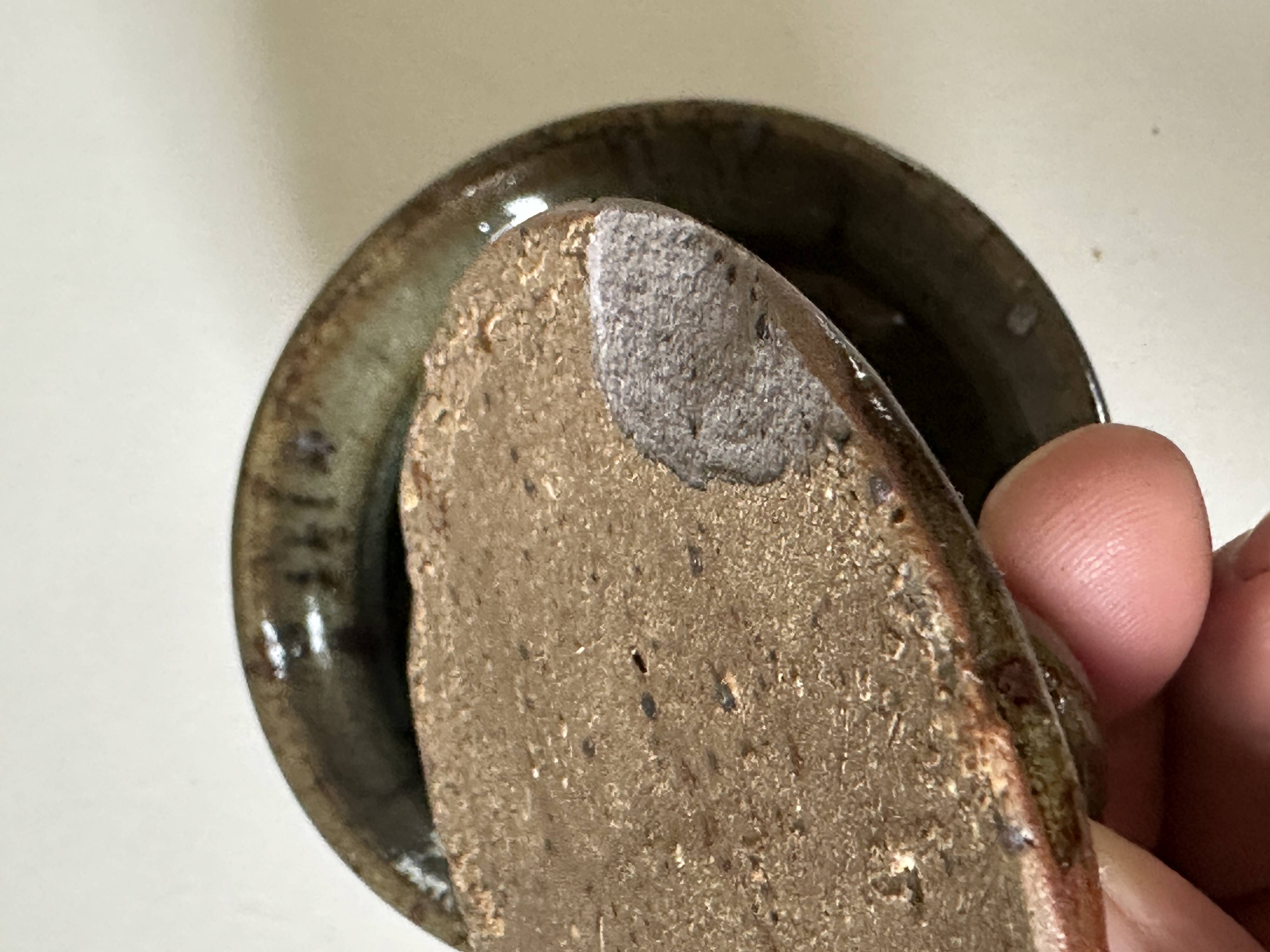 Vintage Gustave Tiffoche ceramic tea set from the 60s