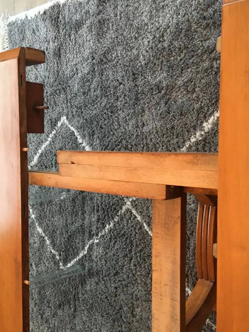 1930s art deco wooden table