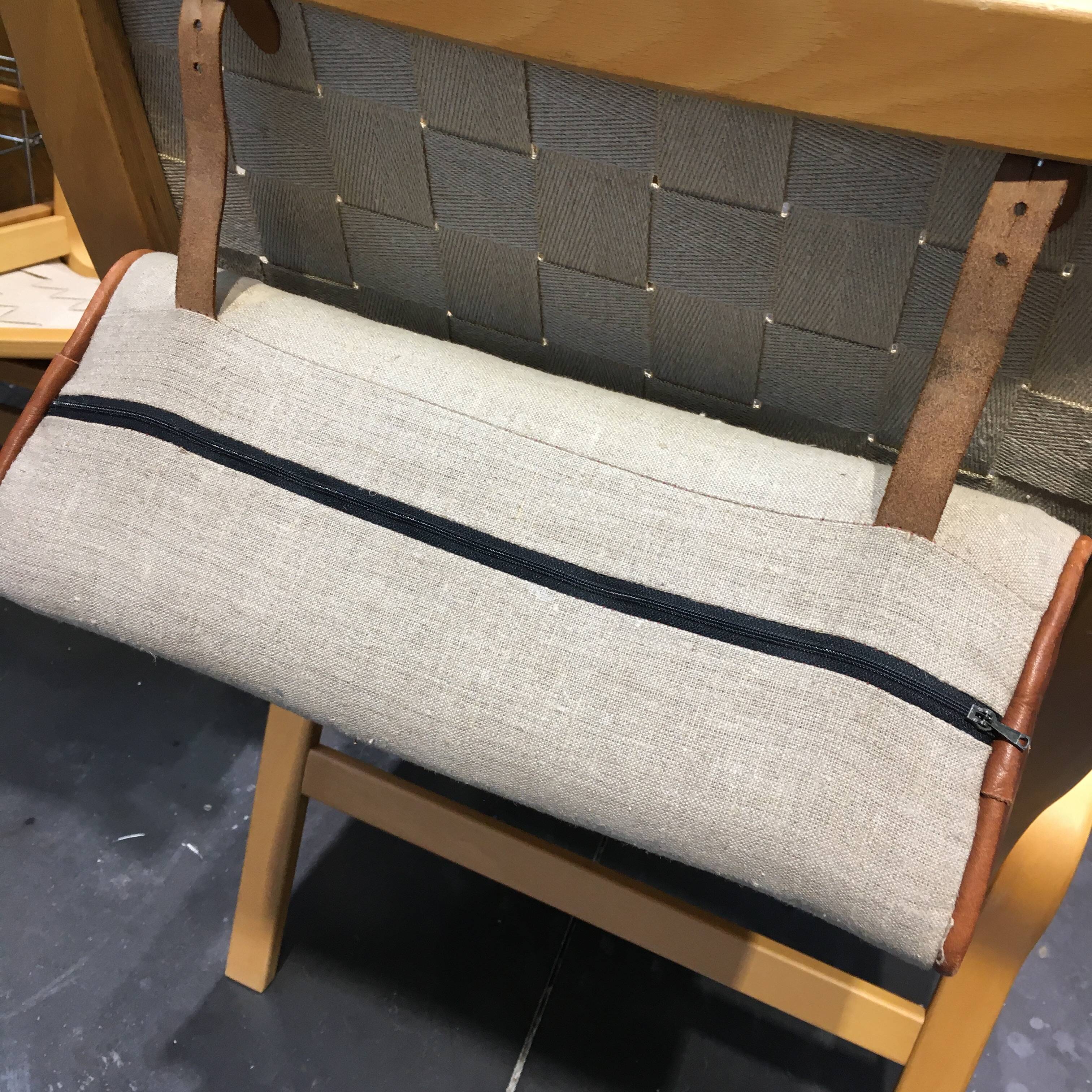 Armchair by Finn Østergaard for Kvist Møbler 1970s