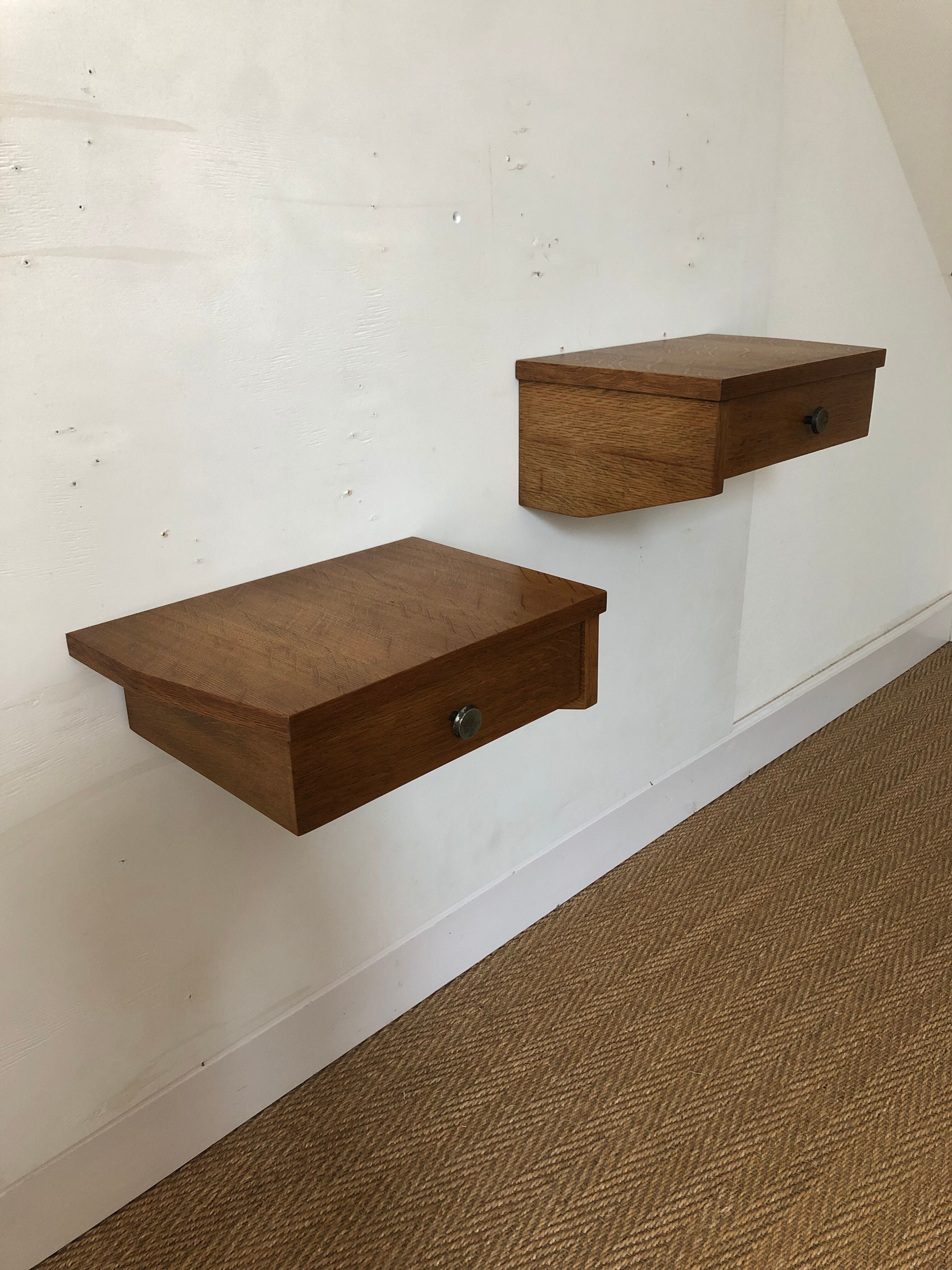 Wall bedside tables