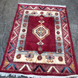 Patterned Kilim rug