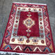Patterned Kilim rug