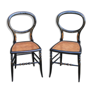 Paire de chaises Napoléon