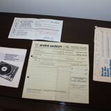 Hifi grundig furniture string from the 70s record player and radio