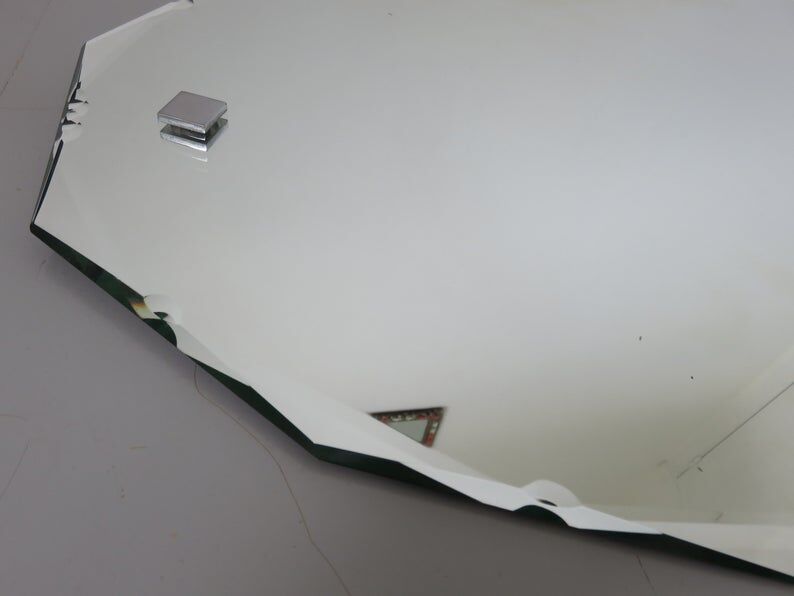 Mirror beveled art deco 30 40s 59x42cm
