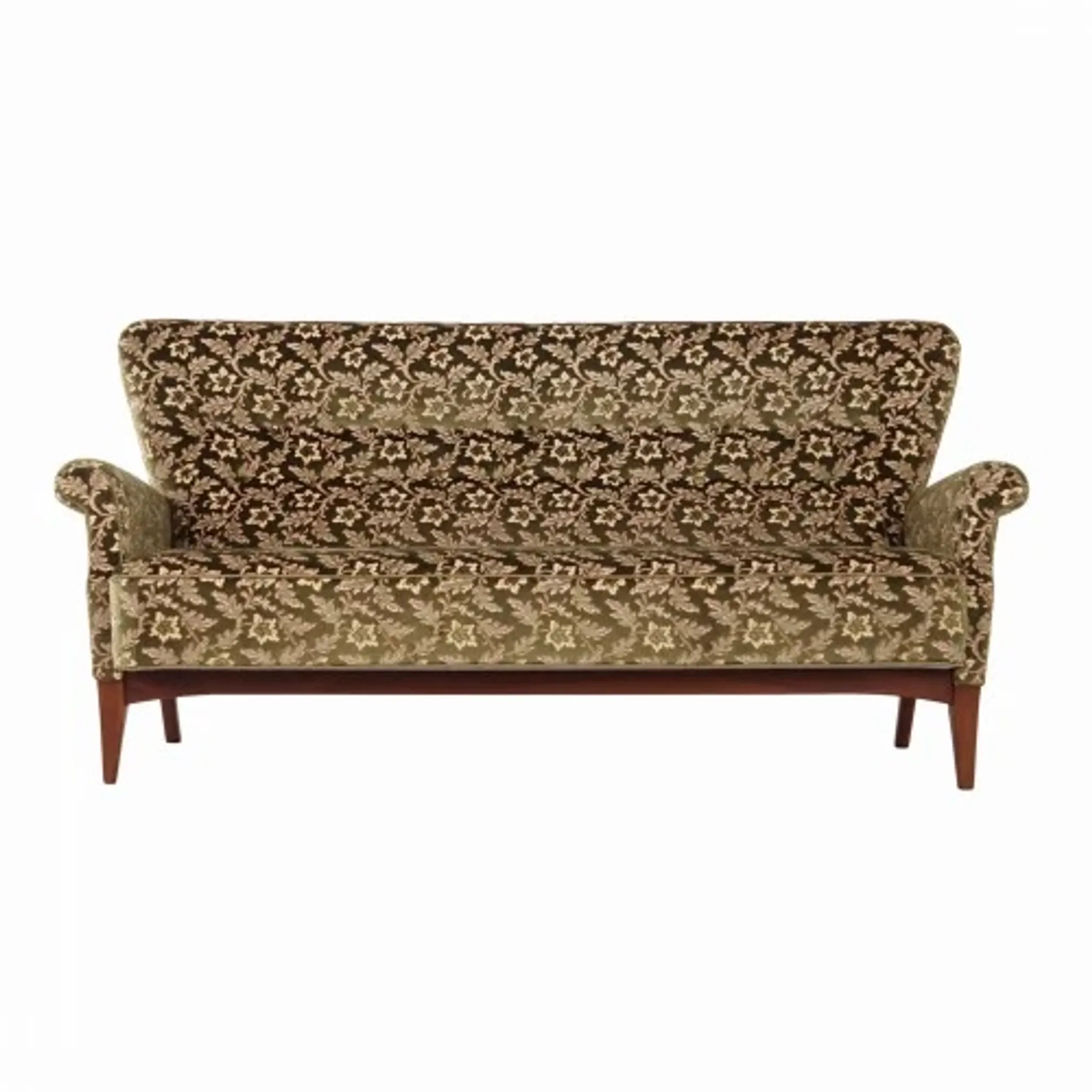Beech sofa, Danish design, 1960s, manufacturer: Fritz Hansen
