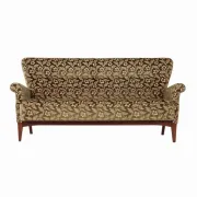 Beech sofa, Danish design, 1960s, manufacturer: Fritz Hansen