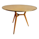 Round table "Parchment", by Aldo Tura, 1960, Italy