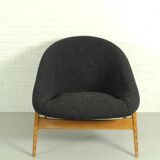 Hartmut Lohmeyer for Artifort lounge chair Model 118 'Columbus', The Netherlands 1955