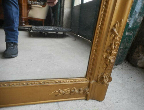 Mirror dure decor of flowers 91x119cm