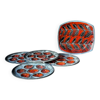 Assiettes huitres