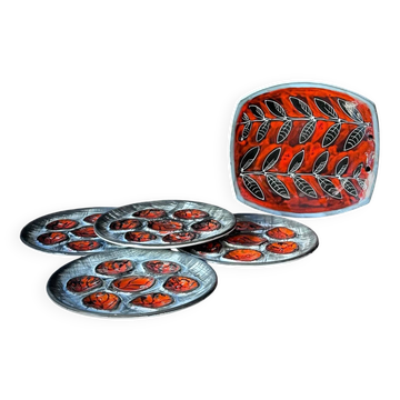 Assiettes huitres
