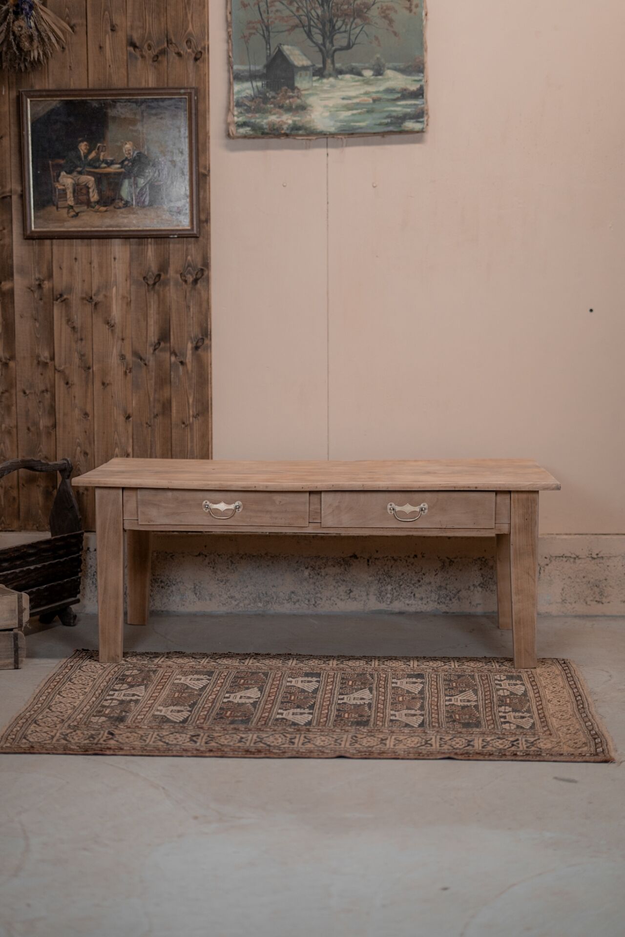 Beech coffee table