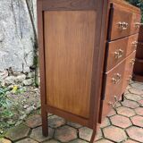 Vintage chest of drawers with tapered legs