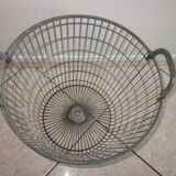 Old zinc basket