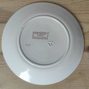 6 assiettes à dessert modèle Fontanges par Sarreguemines