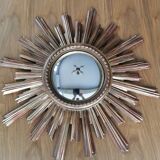 Vintage resin sun mirror, witch's eye