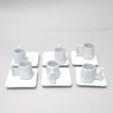 René Bertoux Virebent porcelain coffee service 1970