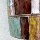 Vintage ceramic vase with abstract decor, Vallauris circa 1960