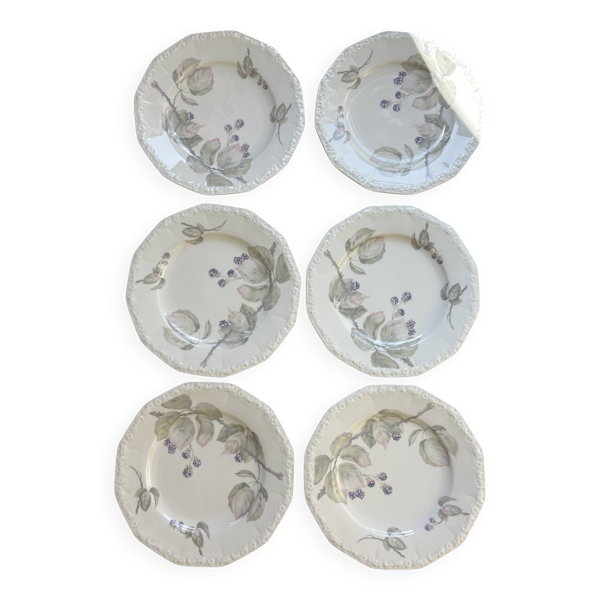 6 Assiettes plates Rosenthal