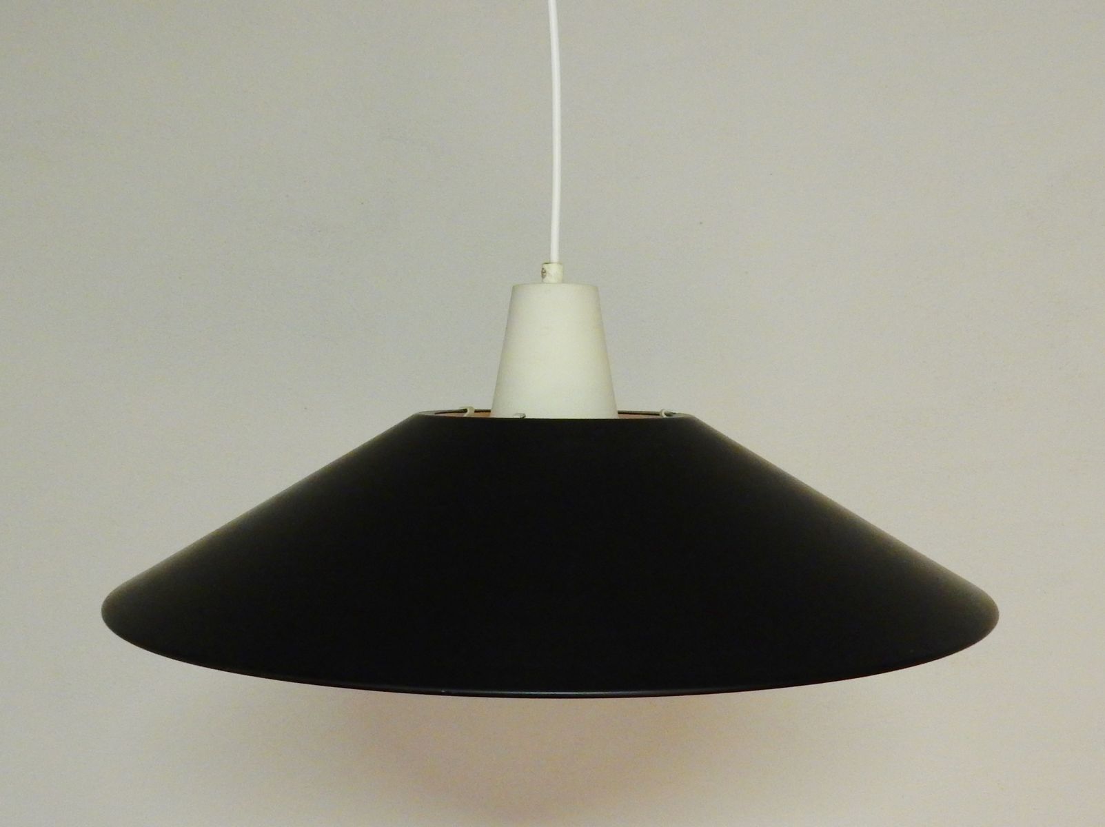 Black and white mid-century suspension 1950s