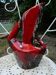 Large Vallauris pitcher in enamelled ceramic from the 60s