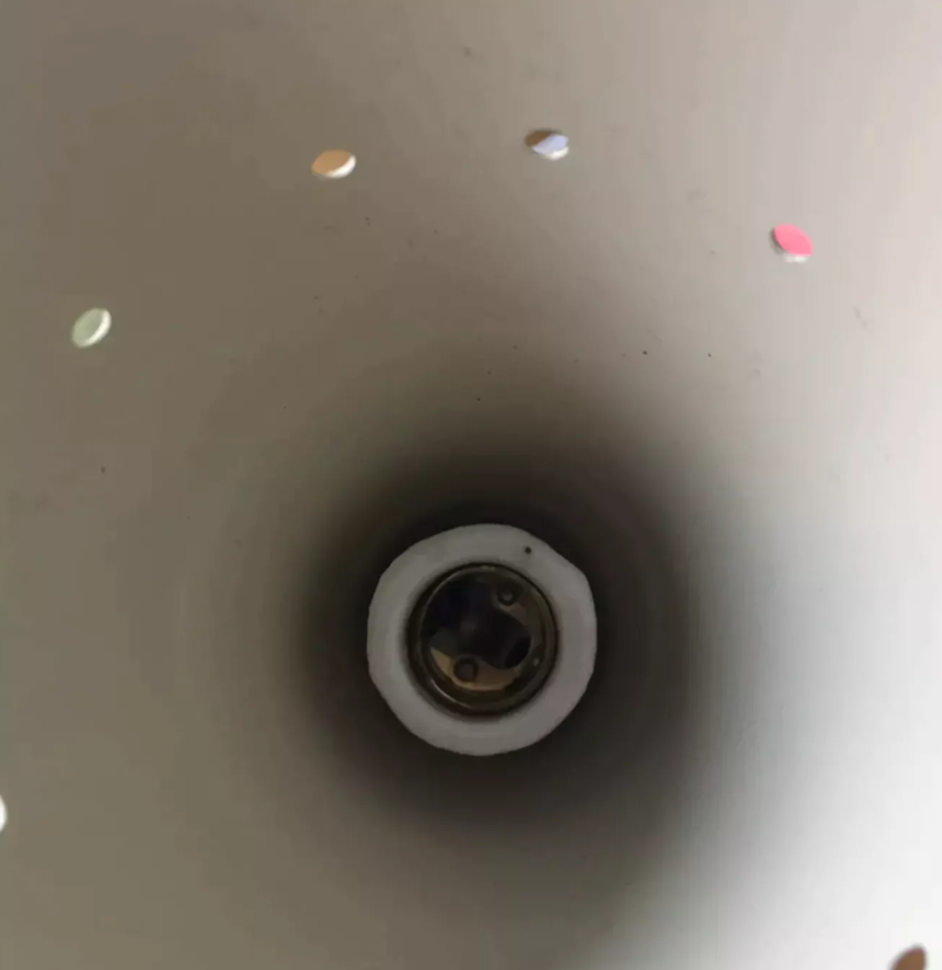 Butterfly black wall lamp