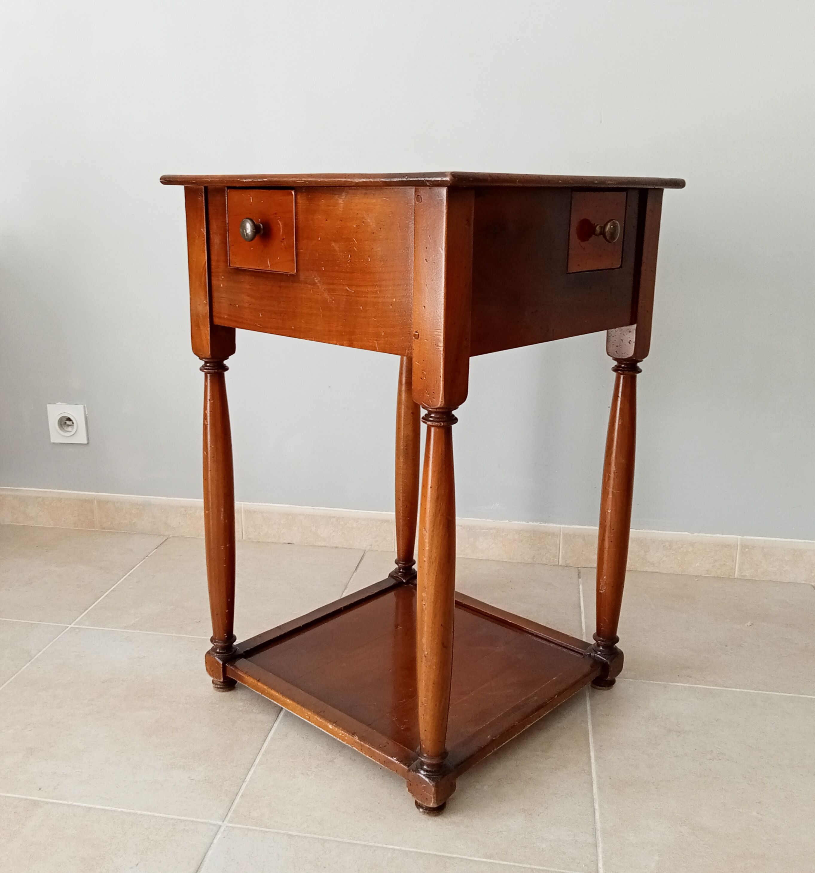 Vintage mahogany side table 50s