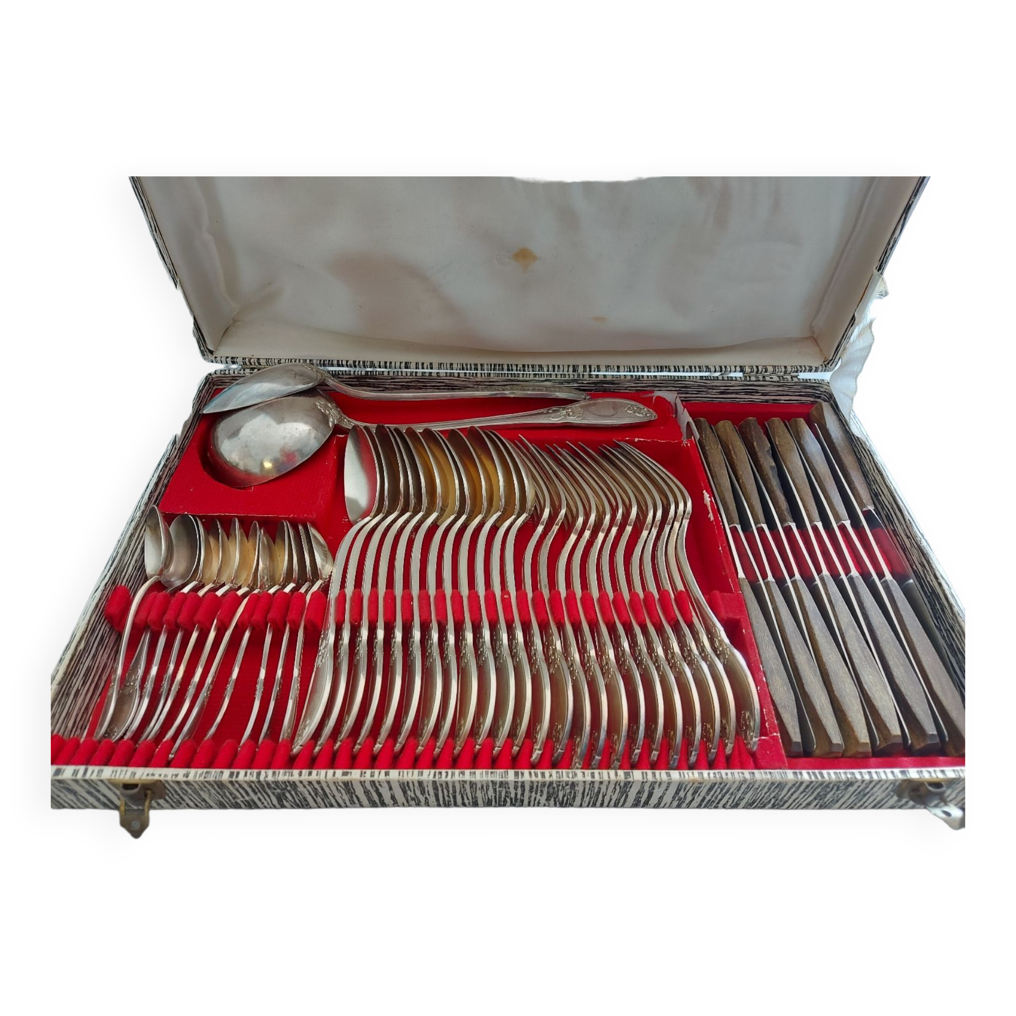 Silver-plated cutlery