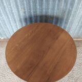 Solid wood side table