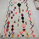 Tapis berbère coloré 254 x 135 cm