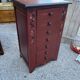 High chest of drawers chalet style