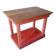 Teak serving console table patina original pink tha-in-daga india