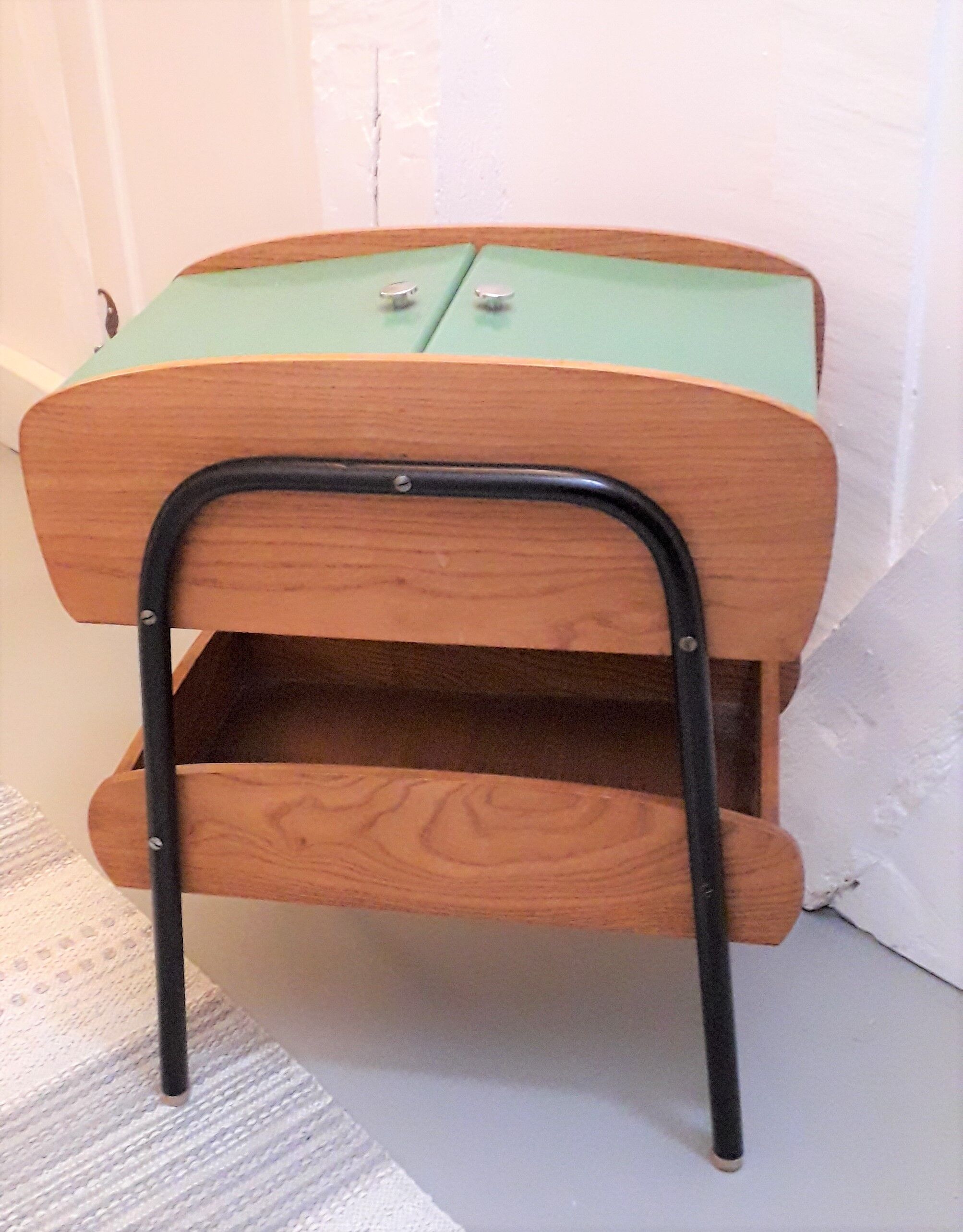 Vintage sewing basket