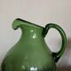 XXL glass vase pitcher from Empoli, blown, H40cm