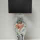 vintage peony decor lamp base