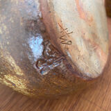 Stoneware teapot and cups