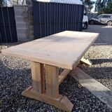 Monastery table made of solid oak.