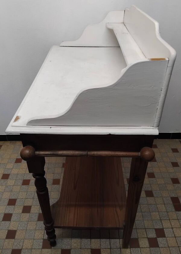 Ancienne coiffeuse En bois Vintage